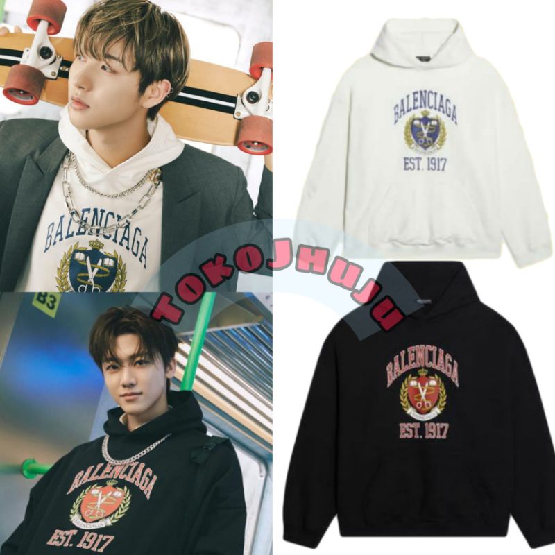 jaket Hoodie Jumper NCT B@|enci@ga est 1917 print DTF / Renjun &amp; Jaemin Fashion style hoodie