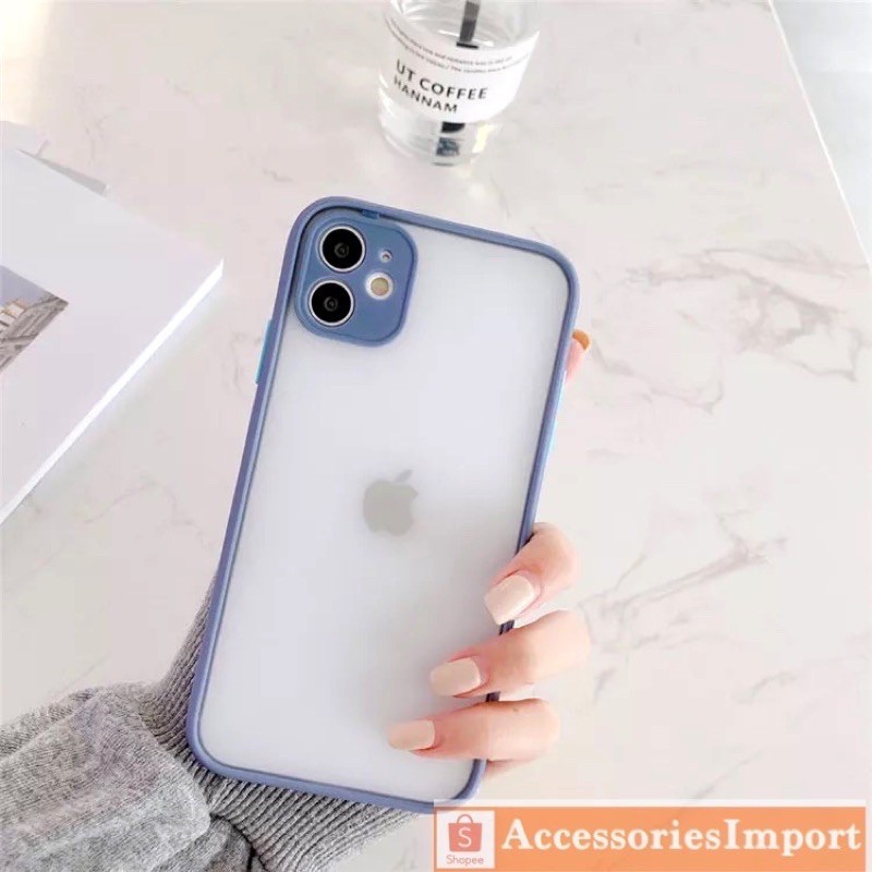 SAMSUNG A52/ A72/ A02S/ A02/ A31/ A51/ A11/ A20/ A30/ A10S/ A20S/ M11/ J2PRIME/ J7PRIME / HARD CASE DOVE MACARON