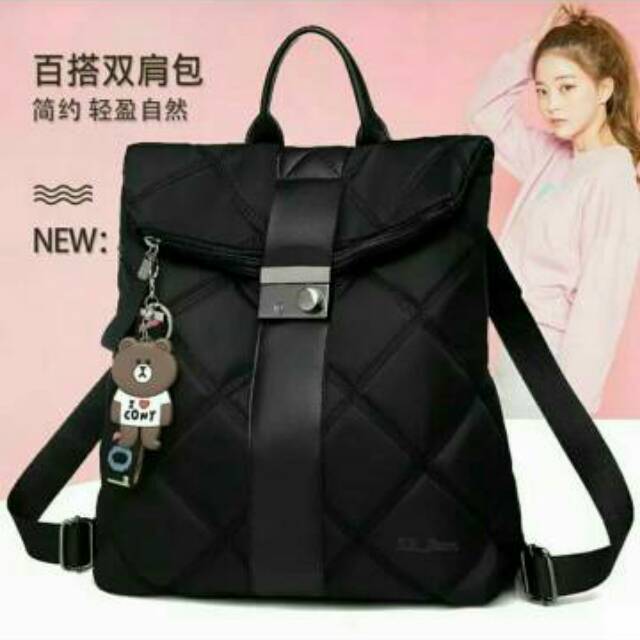 Taslaris!!Ransel populer_Tas Cantik Wanita_Fashion wanita import