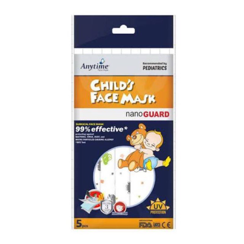 masker anak anytime child face mask