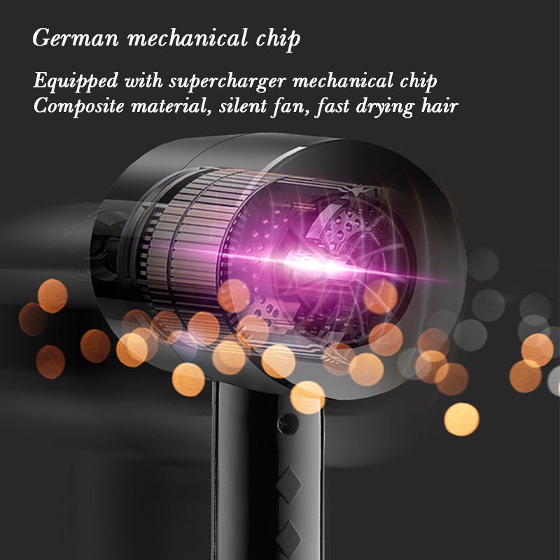 Hair Dryer Noise Reduction Negatif Ion Technology (R8030) - Hair Dryer Import High Quality Tidak Berisik - Hair Dryer Hair Care Memperlembut Rambut