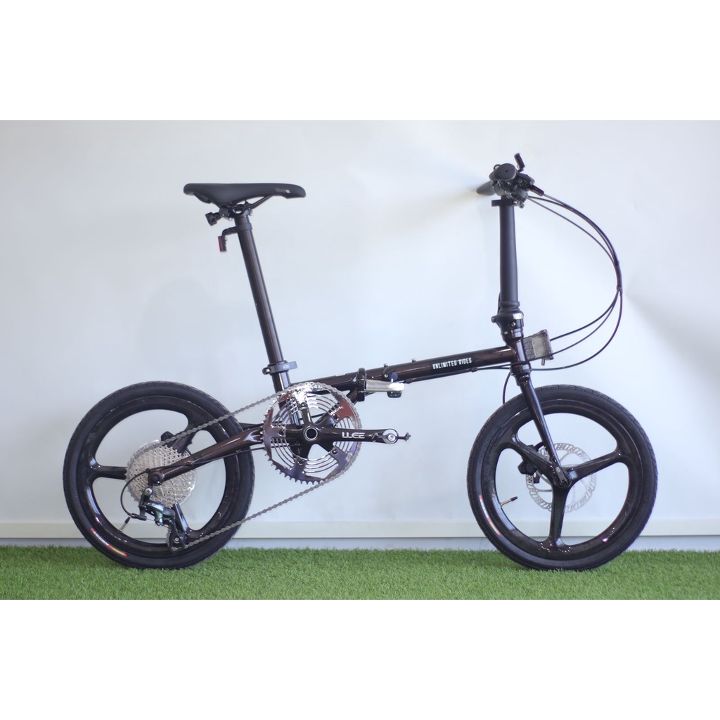 Ekspedisi Sepeda Lipat Element Troy X 10 Speeds 16 inch New Bonus Velg