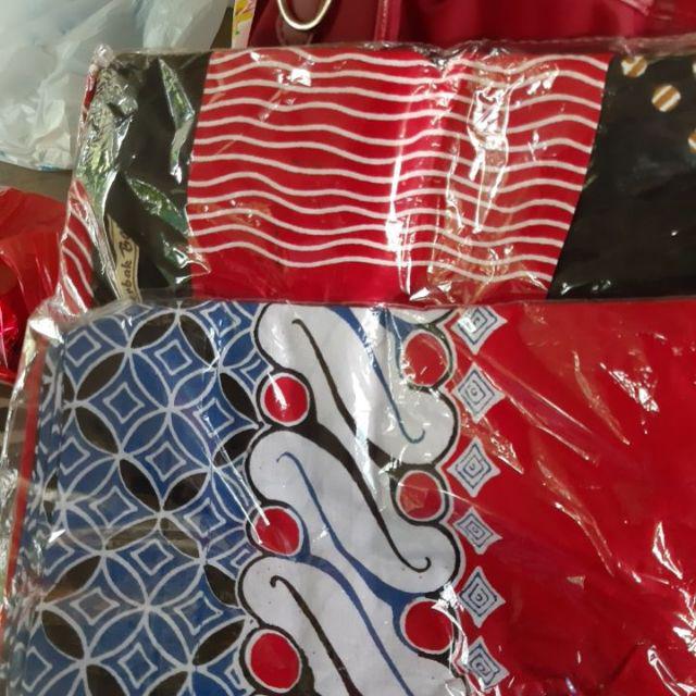 Tunik Lapis Asimetris/lancip Baju Atasan Batik Wanita  Trend