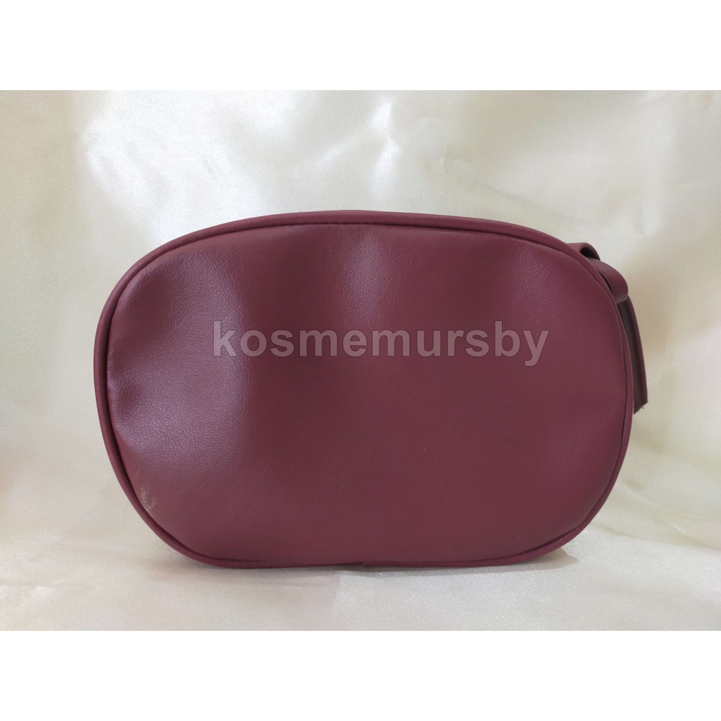 sling bag warna polos oval / tas selempang polos oval