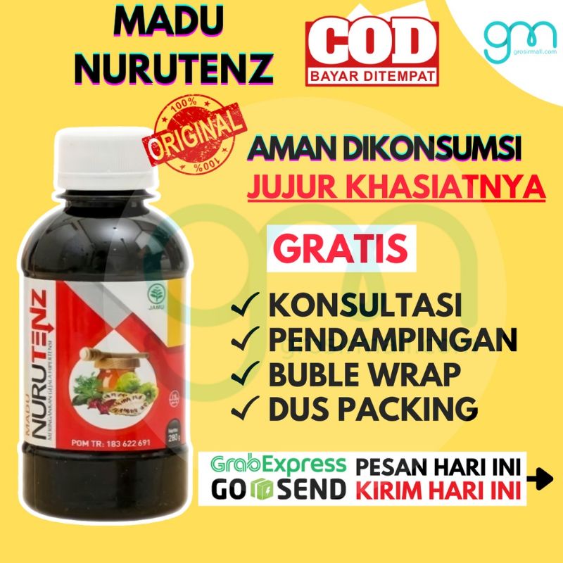 

BPOM Madu Nurutenz Nuruten Obat Herbal Stroke Kolestrol Kolesterol Dan Darah Tinggi Ampuh