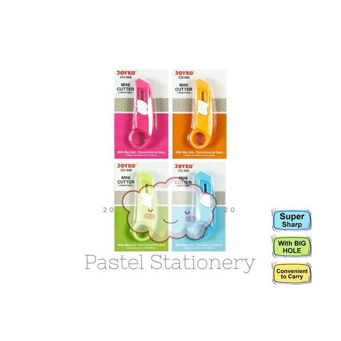 

Mini Cutter Cuter Kecil Joyko CU-506 - Pemotong Kertas Joyko