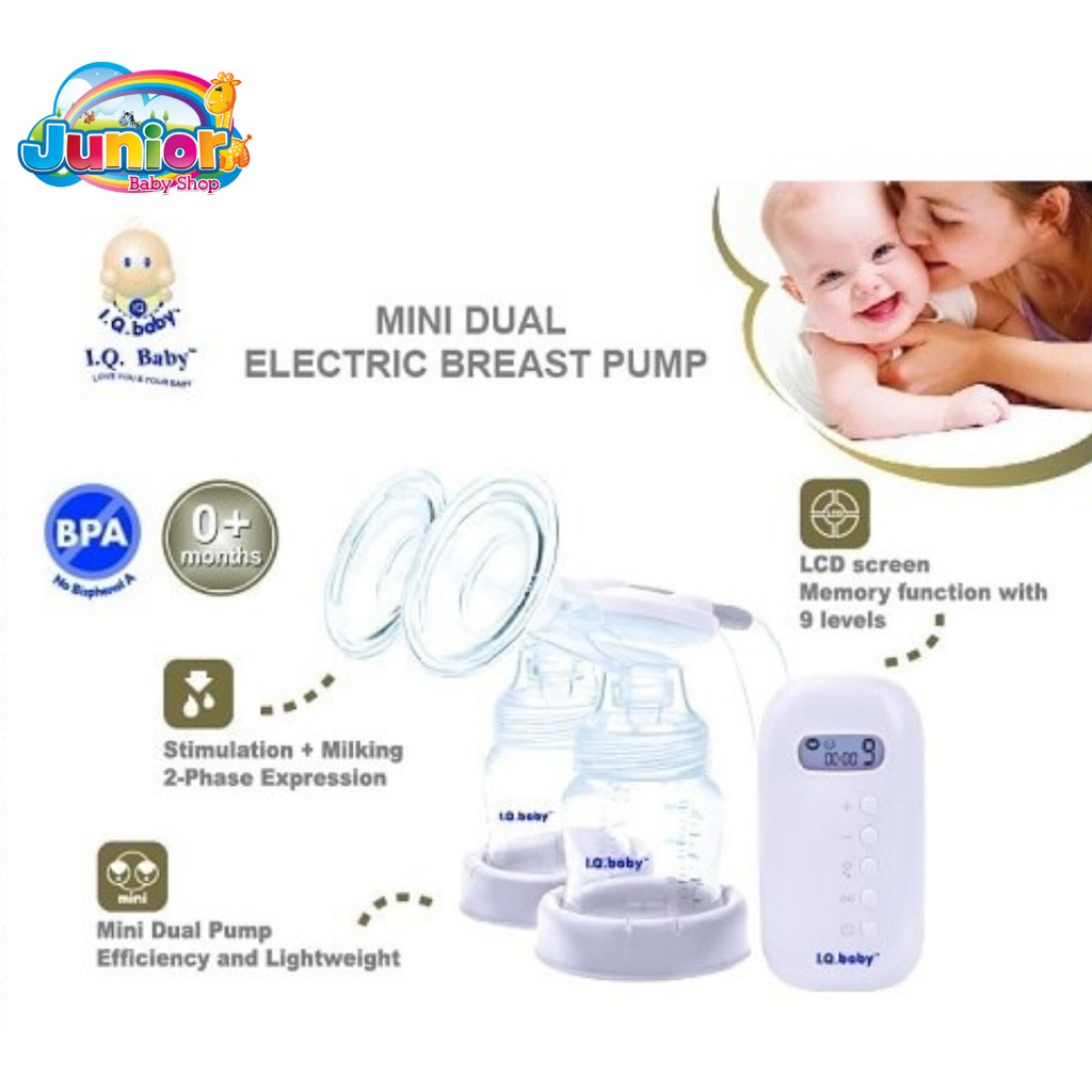 IQ Baby 912 Mini Dual Electric Breast Pump Set