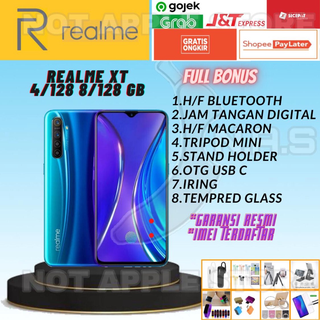 REALME XT RAM 4/128GB 8/128GB NEW BARU GARANSI RESMI