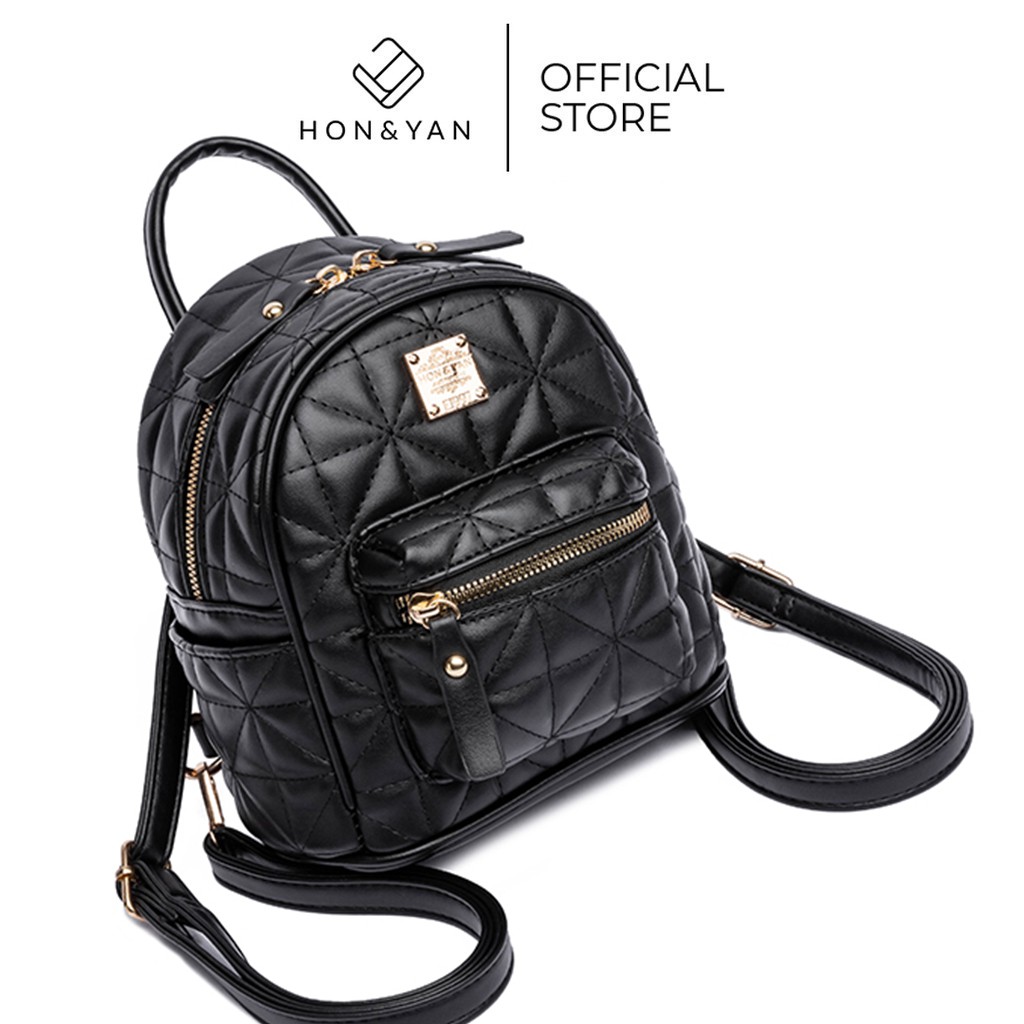 [HONYAN] Tas Ransel Wanita Import Backpack Mini Cewek Stylish Korea