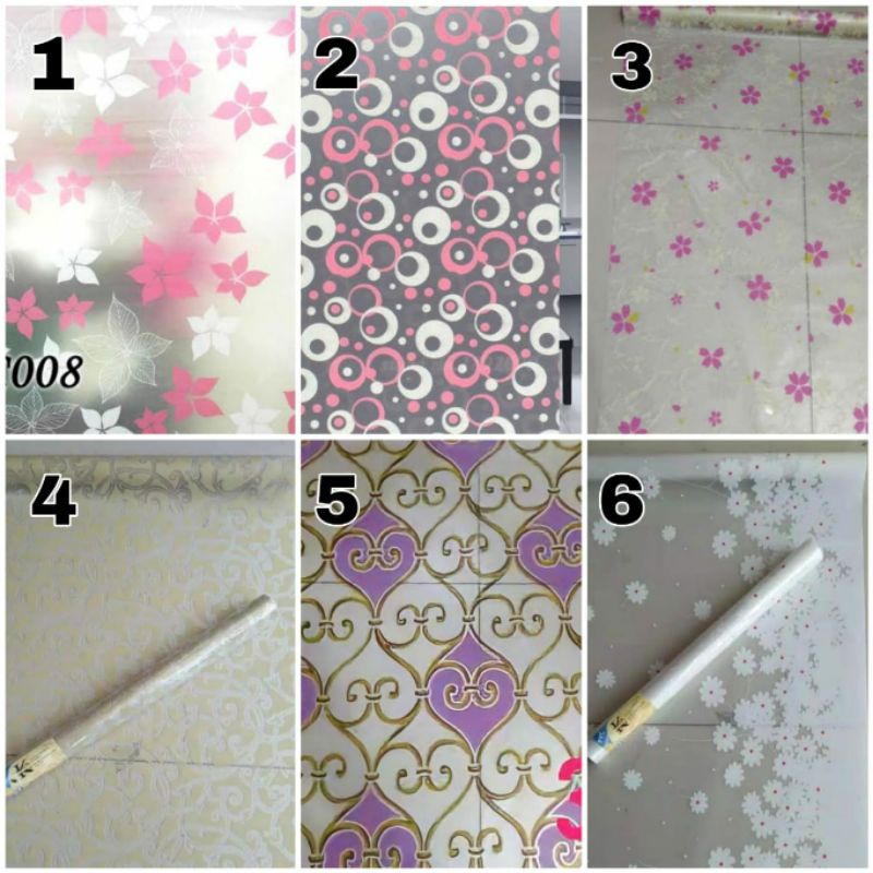 STICKER KACA MURAH/WALLPAPER KACA/STICKER KACA MOTIF/SANBLAST/STICKER KACA JENDELA RUMAH
