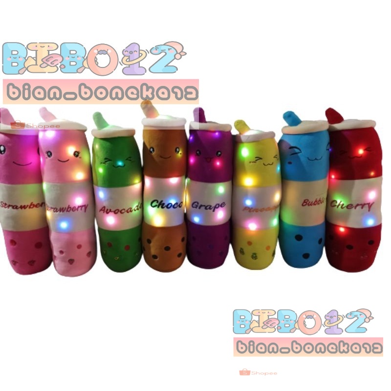 GULING BOBA LAMPU LED/BONEKA GULING BOBA TRRLARIS LAMPU LED KEDIP