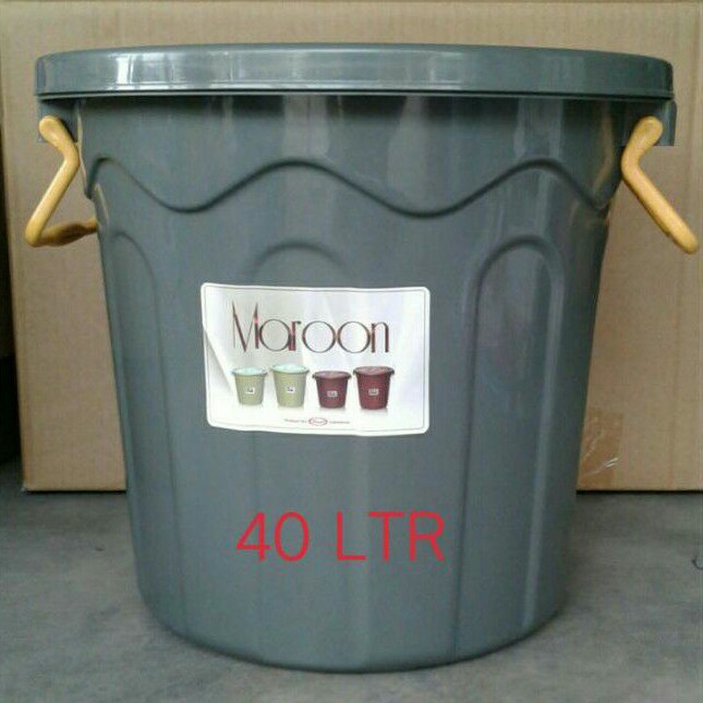 Ember Plastik 40 Liter Tutup Great