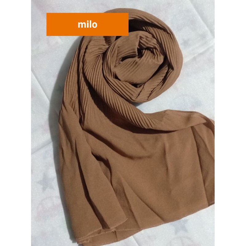 ( pp180)Pashmina Plisket Shawl/Pashmina Plisket Pashmina Diamond crep/Pashmina pleated shawl by izza-Milo