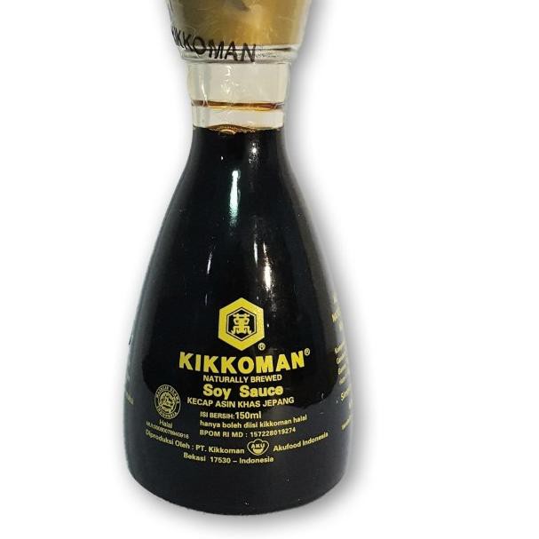 

➤ Kikkoman Soy Sauce HALAL Dispenser Botol 150 ML ♥