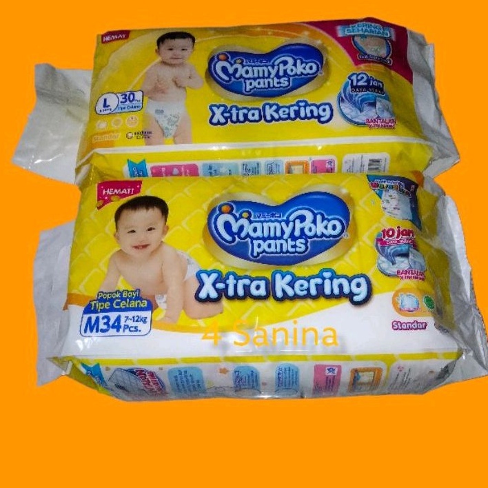 Mamypoko pants xtra kering L30 &amp; M34