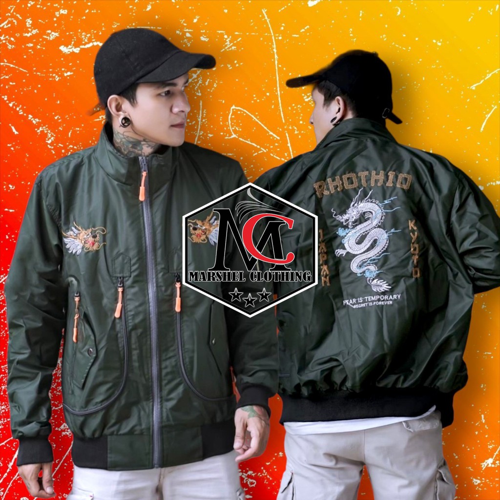 RCL - JAKET BOMBER SUKAJAN/BOMBER JAKET SUKAJAN TERBARU 2021/JAKET SUKAJAN BORDIR PRIA/JAKET