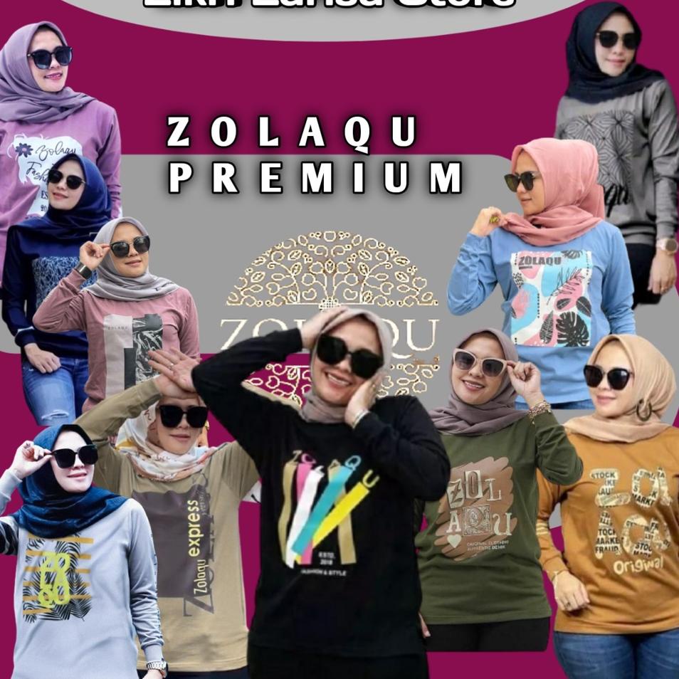 CKJ.1735 ‣ kaos zolaqu (09) baju kaos atasan zolaqu zolaku jolaku jolaqu senam olahraga original ori