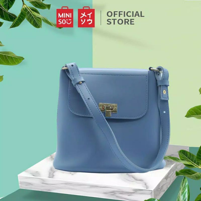 tas wanita tas MINISO tas selempang - shoulder bag