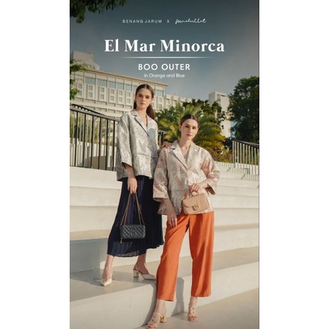 Benang Jarum El Mar Minorca Boo Outer Orange S