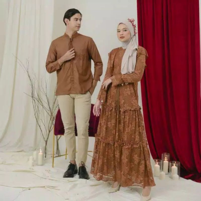 Rayya Serries Dress by  Ghaisani Gamaleea Brownie L