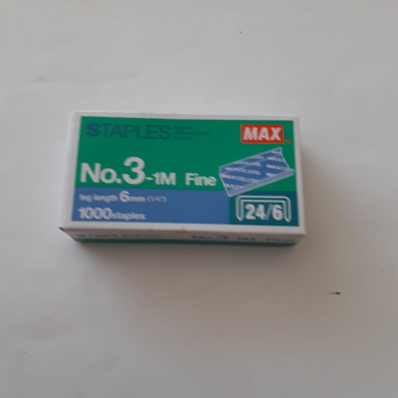 isi staples max besar / isi staples max no 3-1M / isi staples max 24/6 / isi staples max / isi stapl