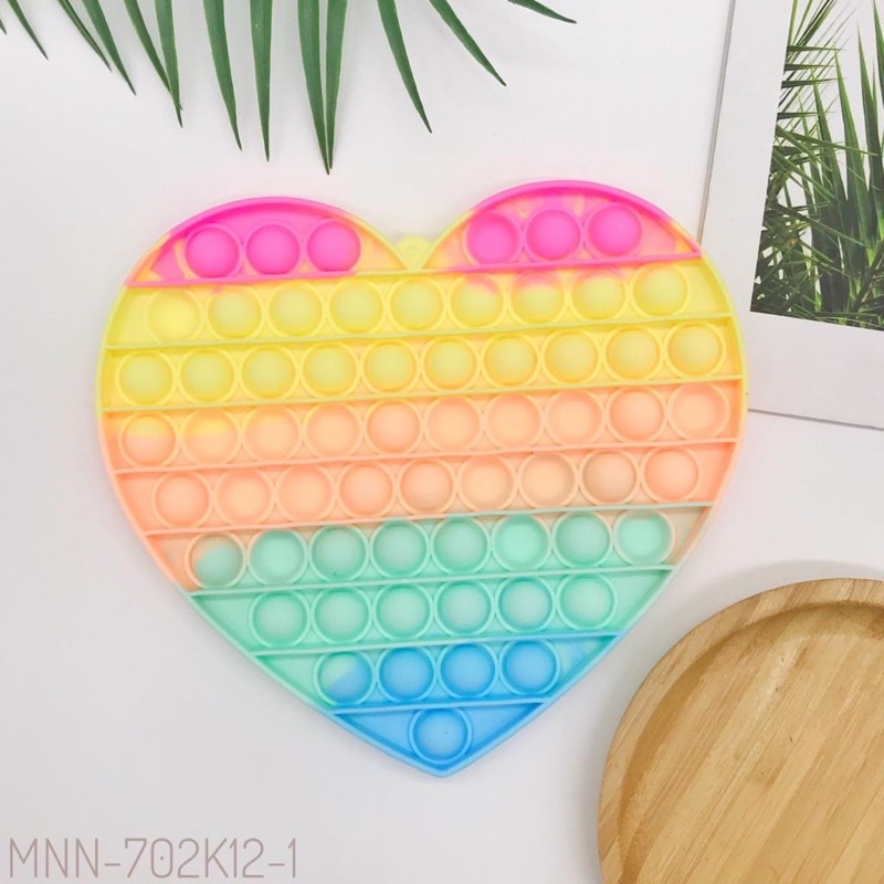 POP IT FIDGET TOYS RAINBOW (ADA YANG JUMBO)-Love Jumbo