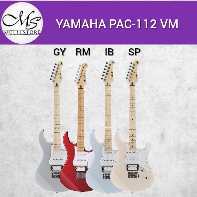 Gitar Elektrik YAMAHA Pacifica PAC112VM - PAC112 VM - PAC 112VM - PAC 112 VM