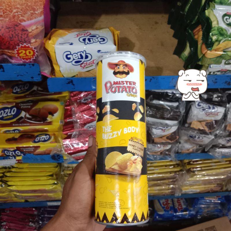 

Yummer l Snack camilan Mister Potato The Buzzy Body Honey Cheese