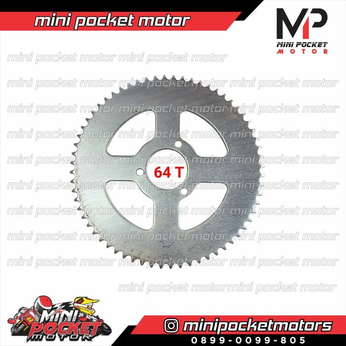 Gear Belakang Mini Trail ATV 64T T8F Gir Belakang Mini Trail ATV Part115