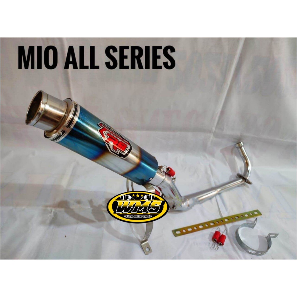 Knalpot racing R9 Mugello Vario 110 karbu/fi/techno/vario 125 old/led/vario 150