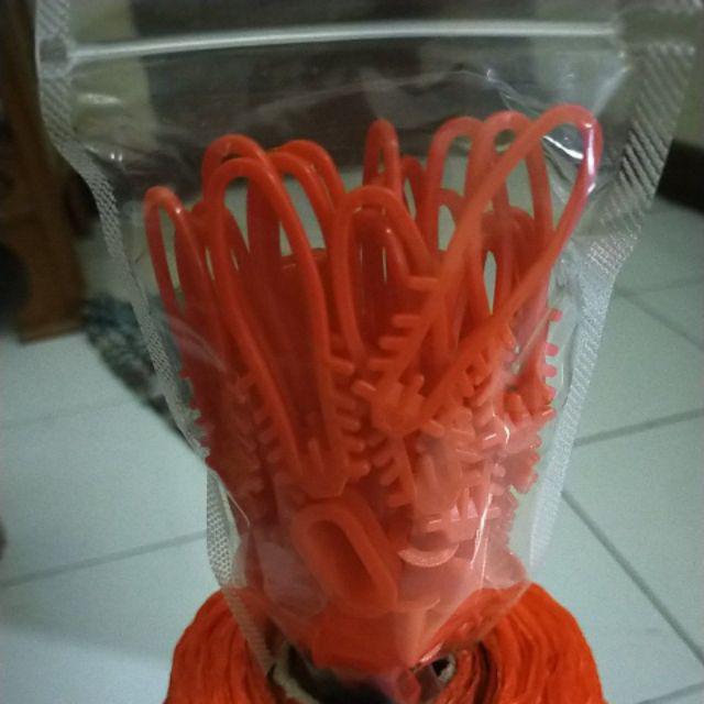 Hanger Plastik Jaring Buah Per 25 Pcs