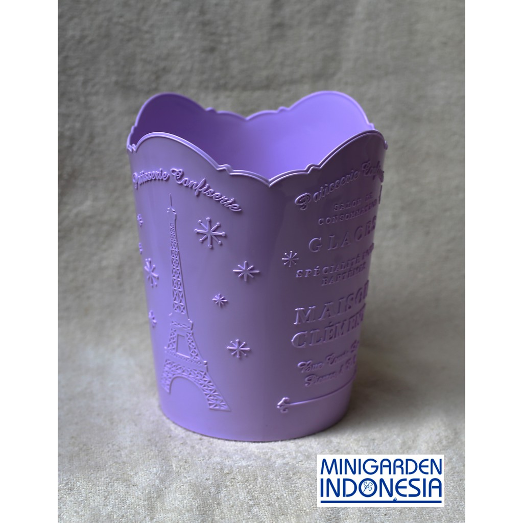 Pot Vas bunga plastik artificial 15 x17 cm Keranjang Serbaguna MGI 164