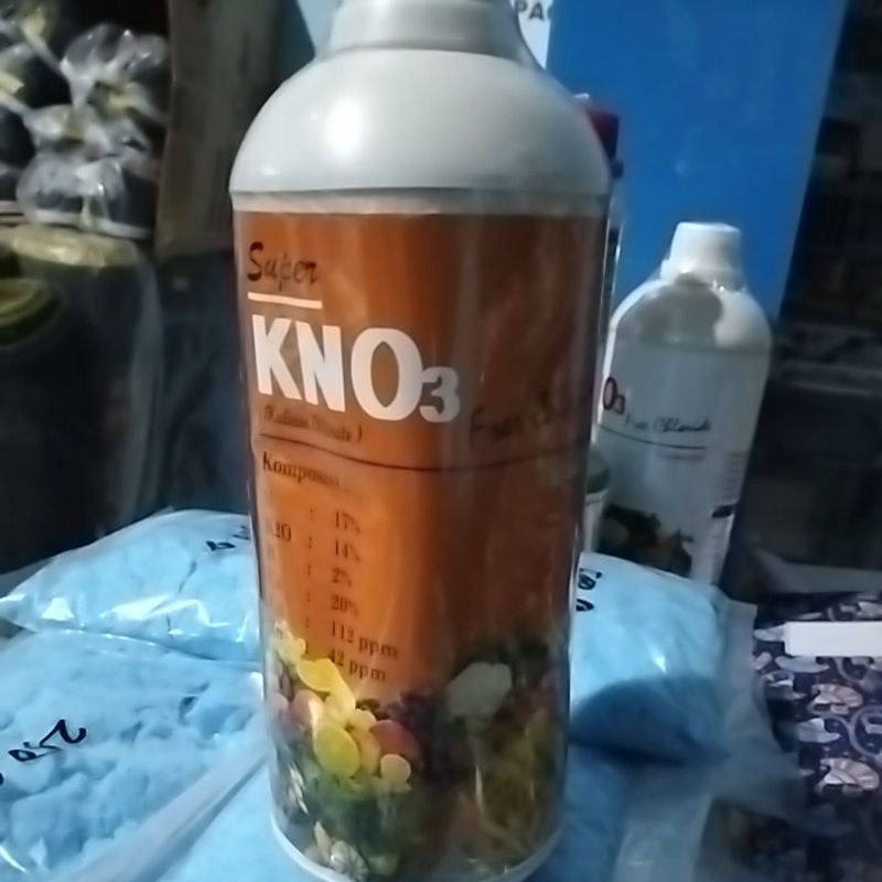 pupuk kno 3 cair vegetatif / pertumbuhan 1 liter super