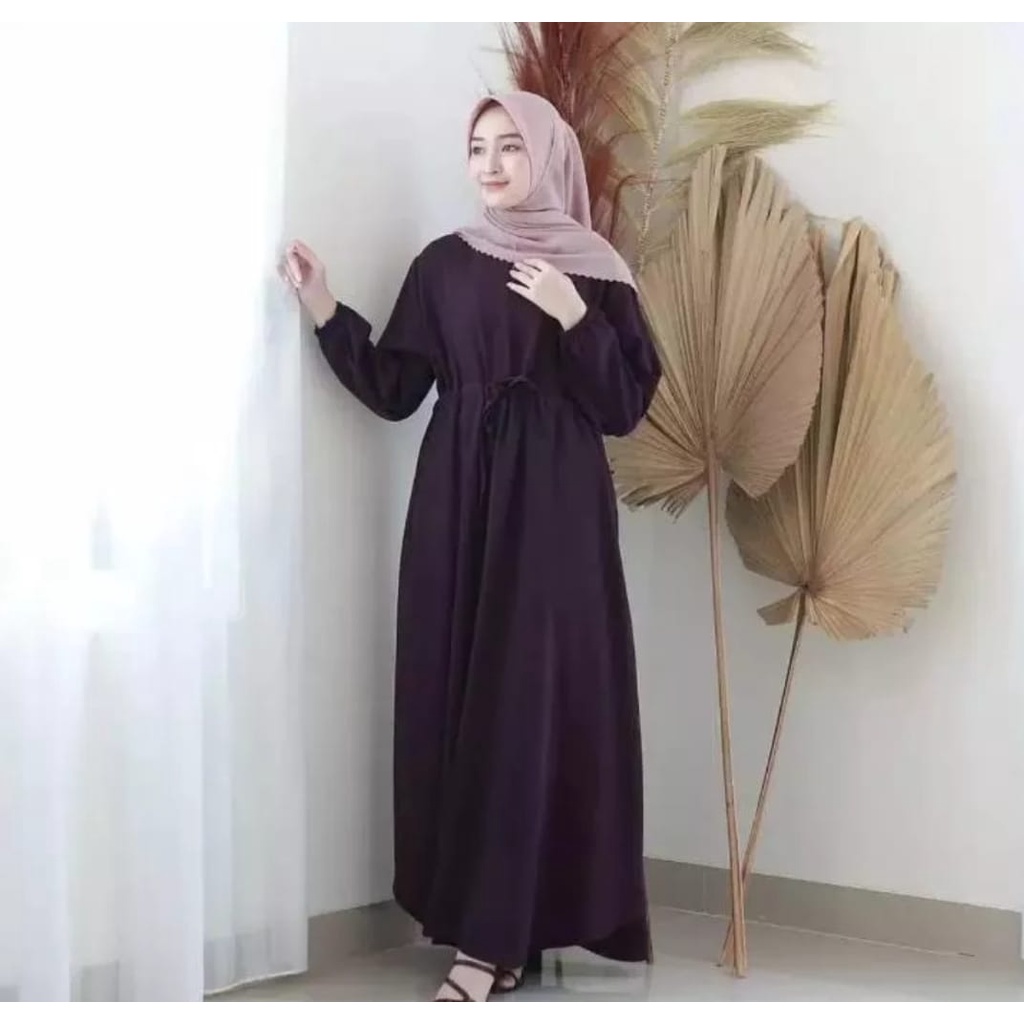 Gamis Wanita Terbaru 2022/ Aresa Gamis Dress/ Gamis Wanita Termurah / baju wanita terbaru 2022 kekin