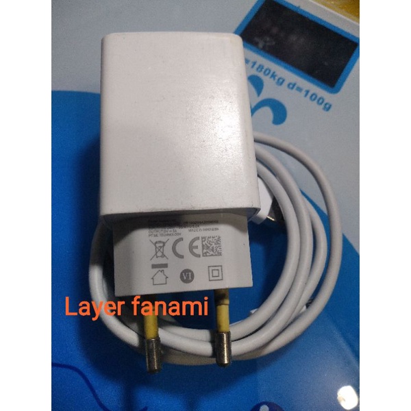 Charger Oppo 2A bekas copotan hp original Real 10000% f7 f5 F1 F3 A3s A5s A7 dl