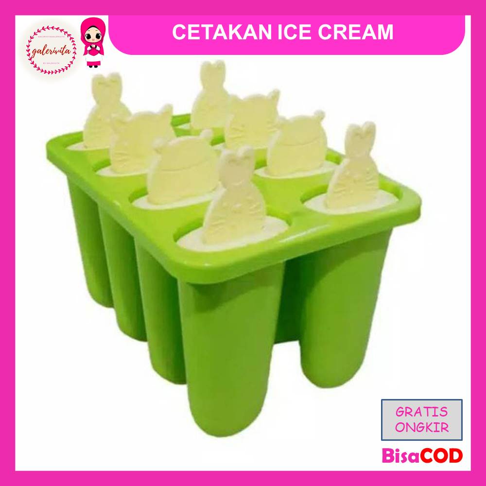 Cetakan Ice Cream Golden Sunkist / Cetakan Es Lilin / Es Krim Murah Unik / Stik Golden Sunkist