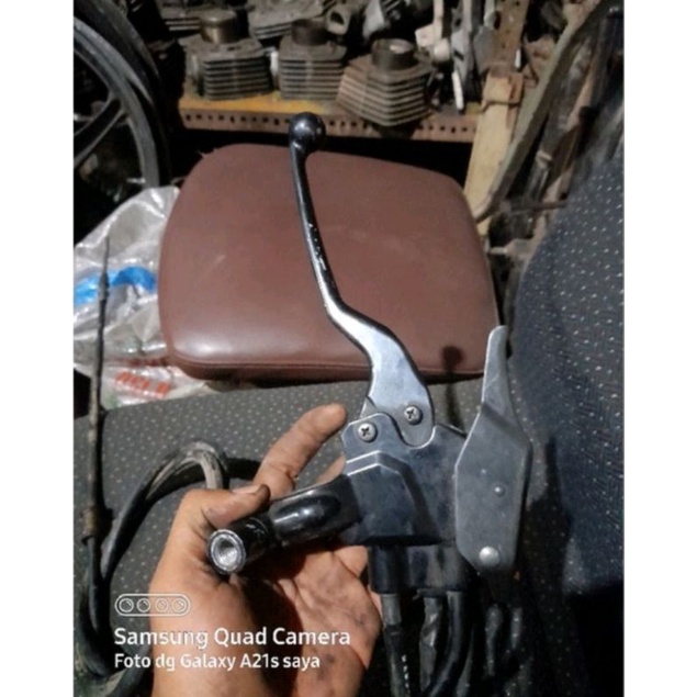 handle set dudukan rumah kabel rem kiri belakang honda vario 125 150 new original CBS combi brake Va