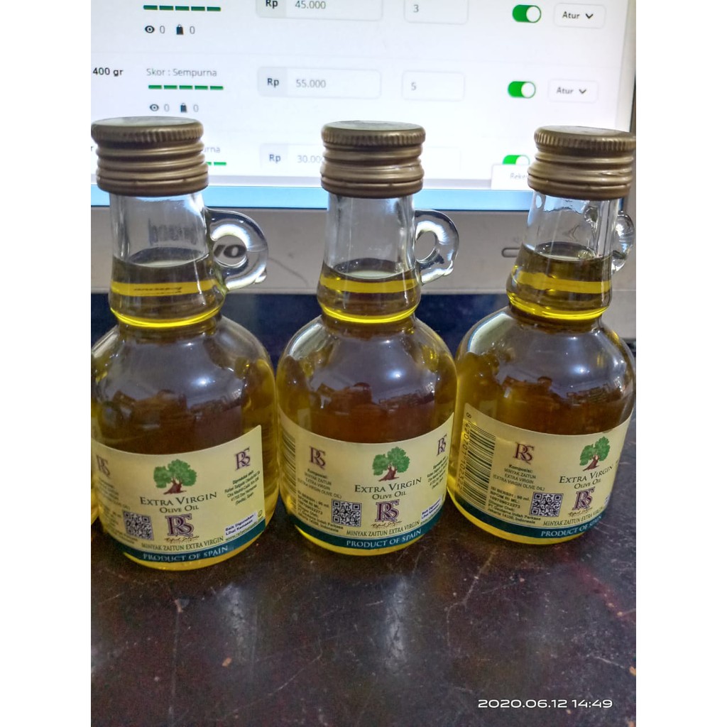 

minyak zaitun extra virgin olive oil rs 90 ml makassar