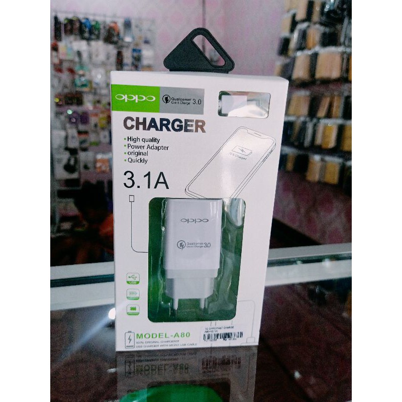 Cas Charger Hp Oppo 3.1A Android