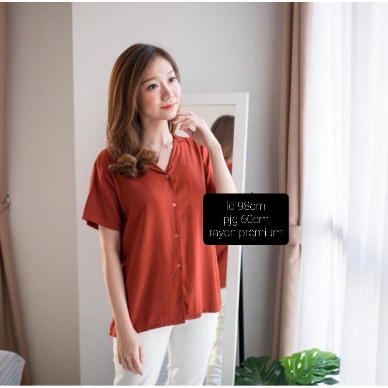 Mossy top kemeja premium