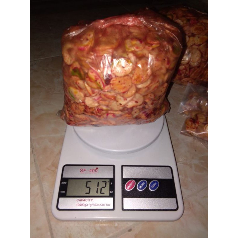 

KERUPUK SEBLAK KERING PEDAS 500gr