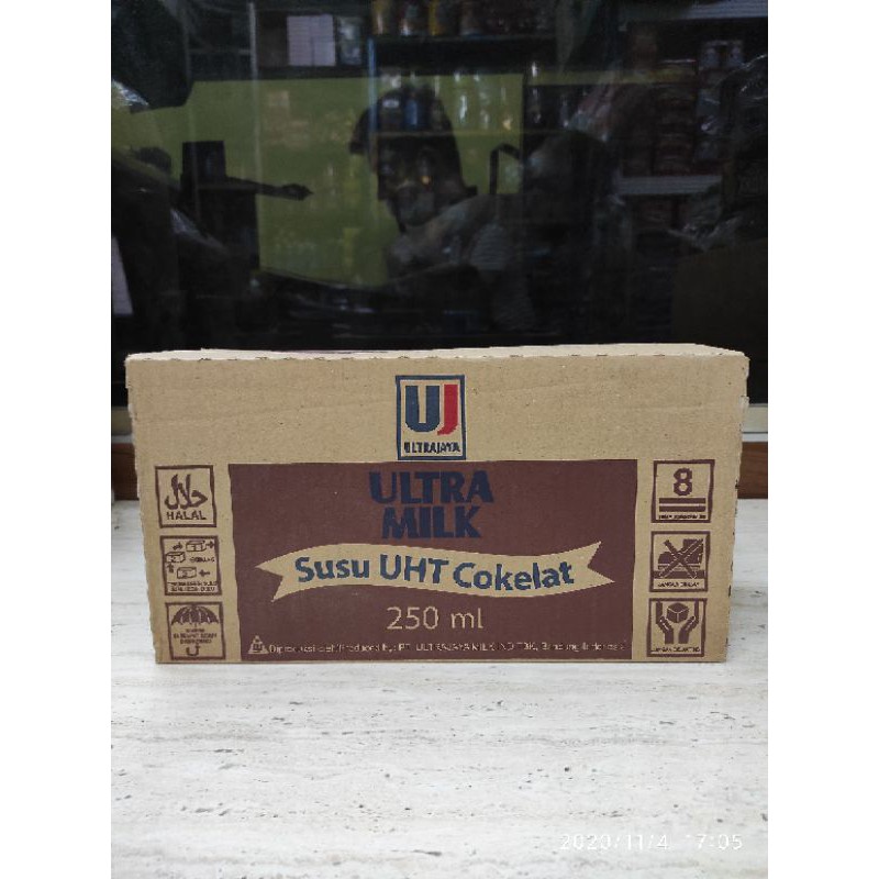 Susu Ultra 250 ml (1 dus isi 24 pcs)