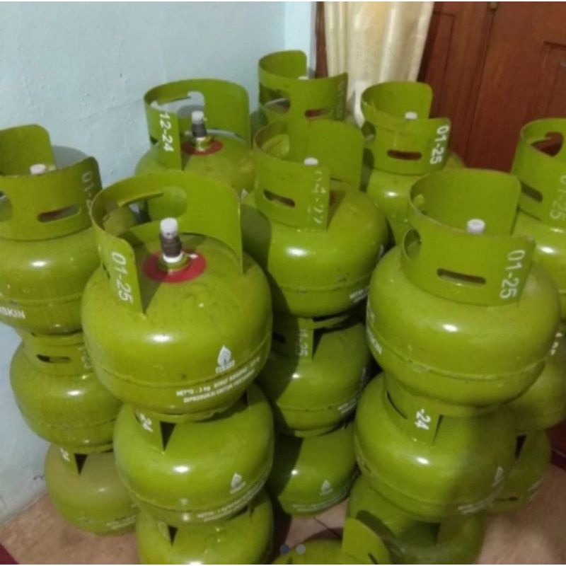 Gas LPG 3kg KOSONG TANPA ISI