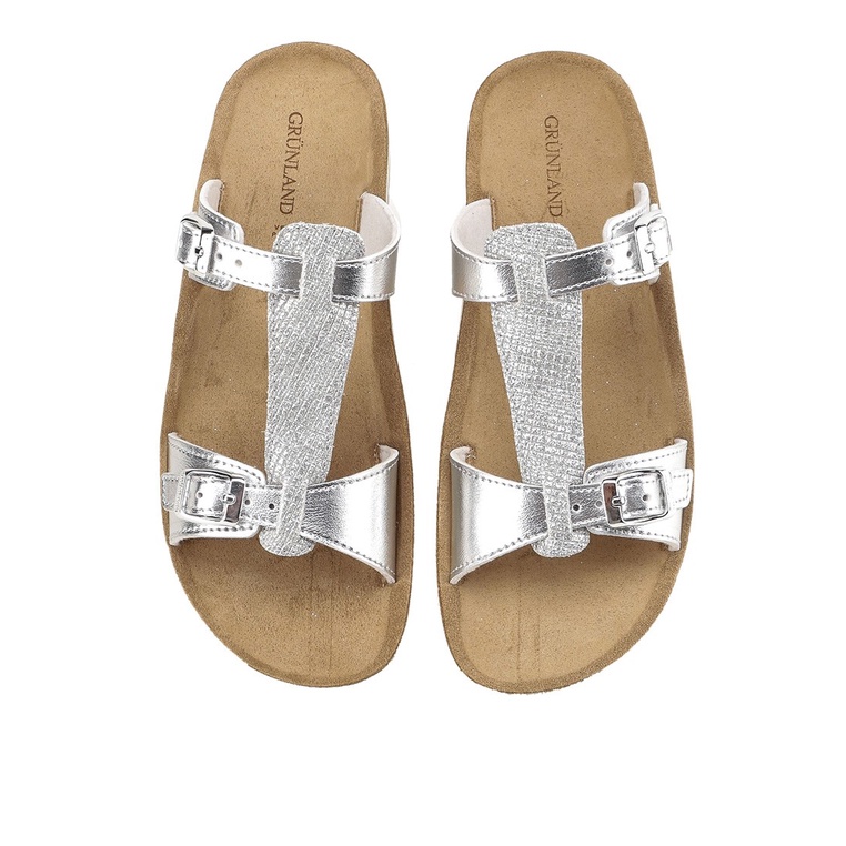 SANDAL SLIDE KULIT GRUNLAND WANITA ORIGINAL FLAT CASUAL BRANDED GRW32