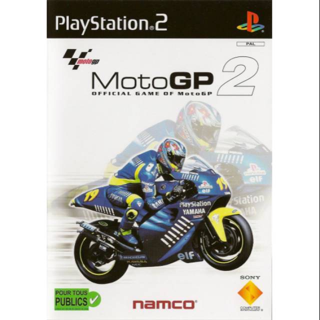 Nostalgia Kaset Game PS2 Murah Moto GP2 Jadul