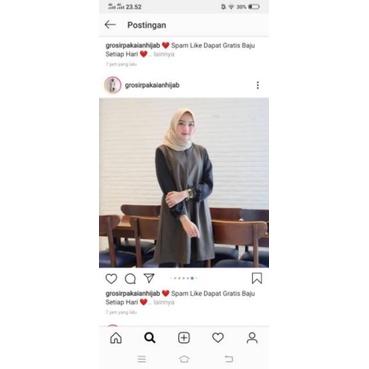 Arista tunik pakaian wanita fashion muslim