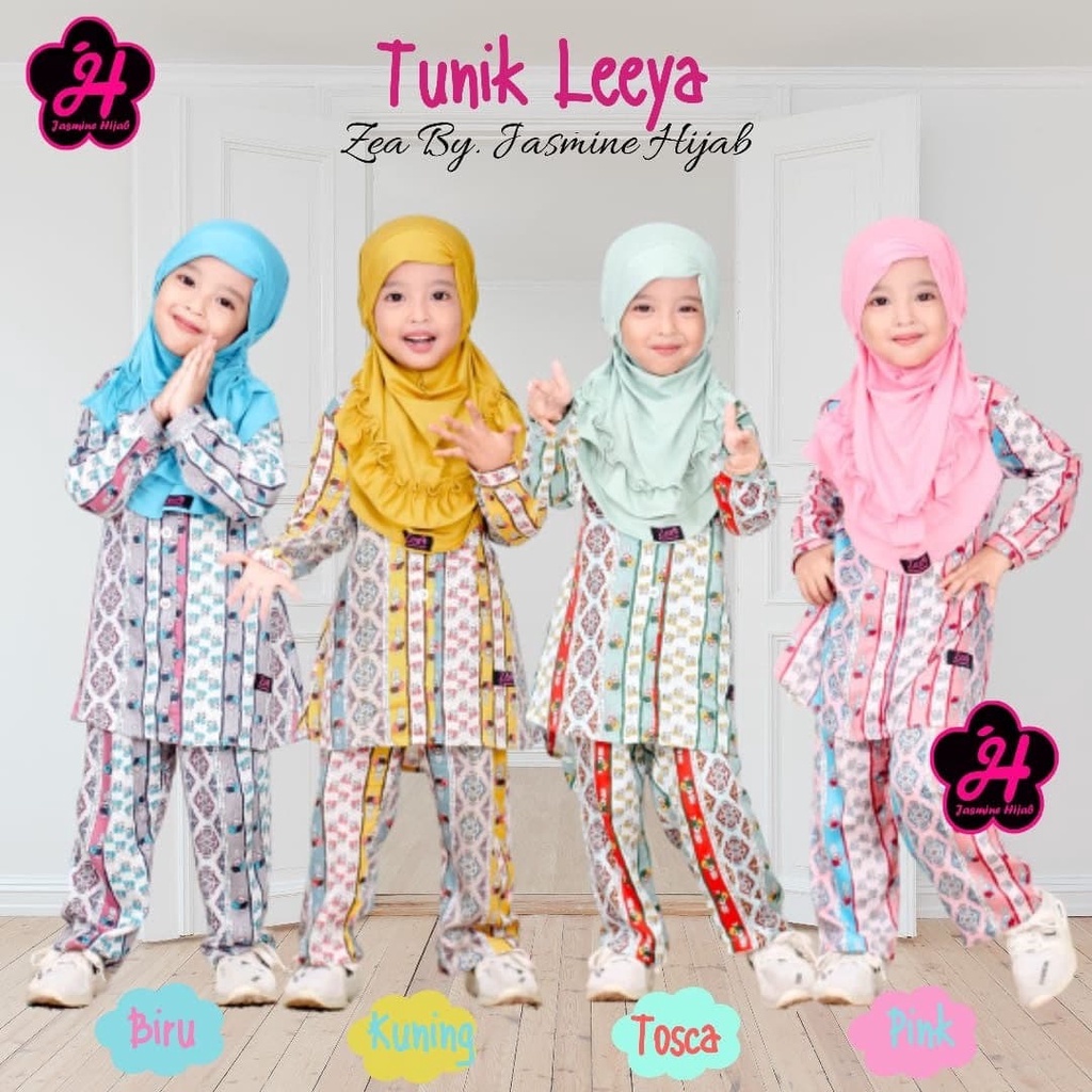 Zea by Jasmine Hijab | SET TUNIK ANAK MAHREEN II