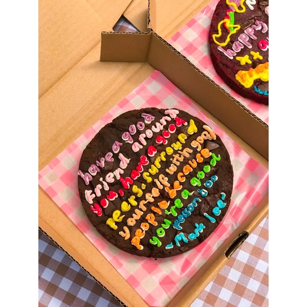 

Giant Cookies Writing Only