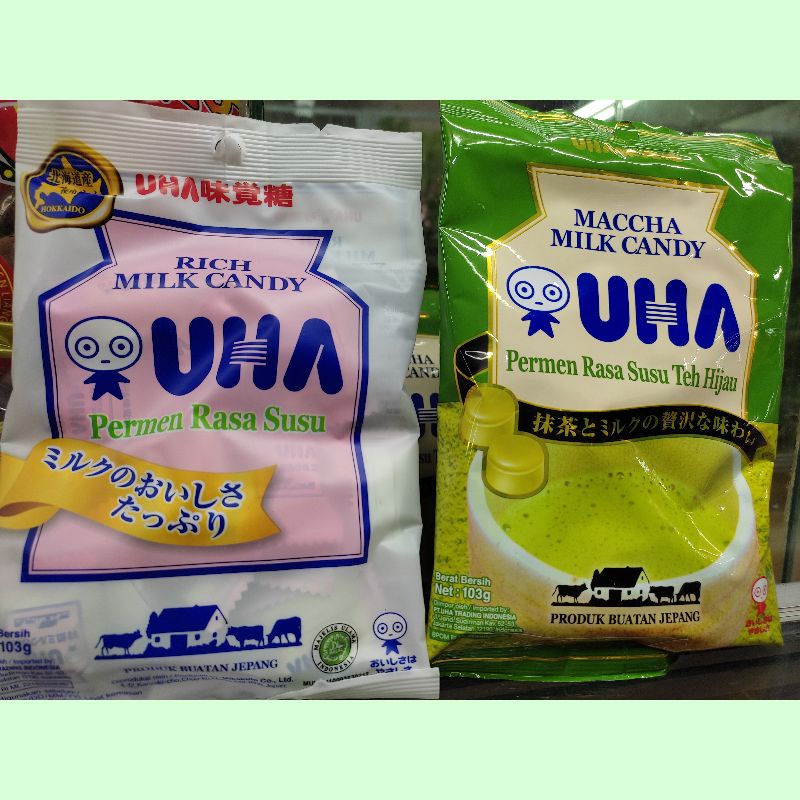 

UHA permen susu Jepang - 103 gr