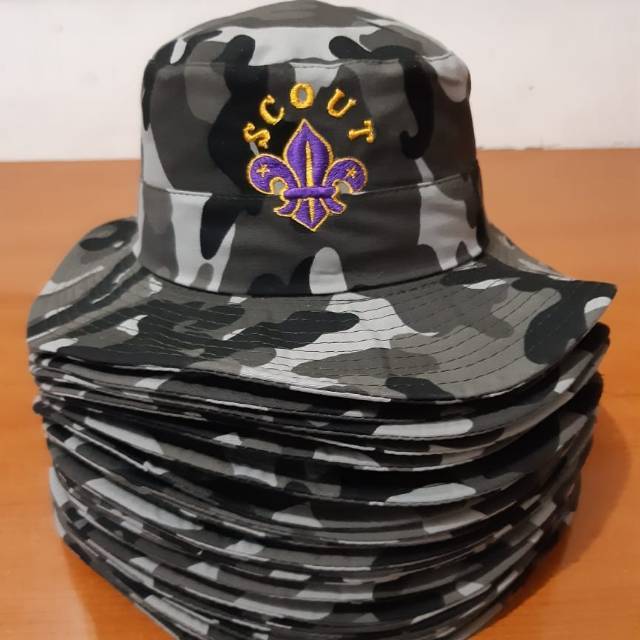 Topi Rimba Pramuka Custom